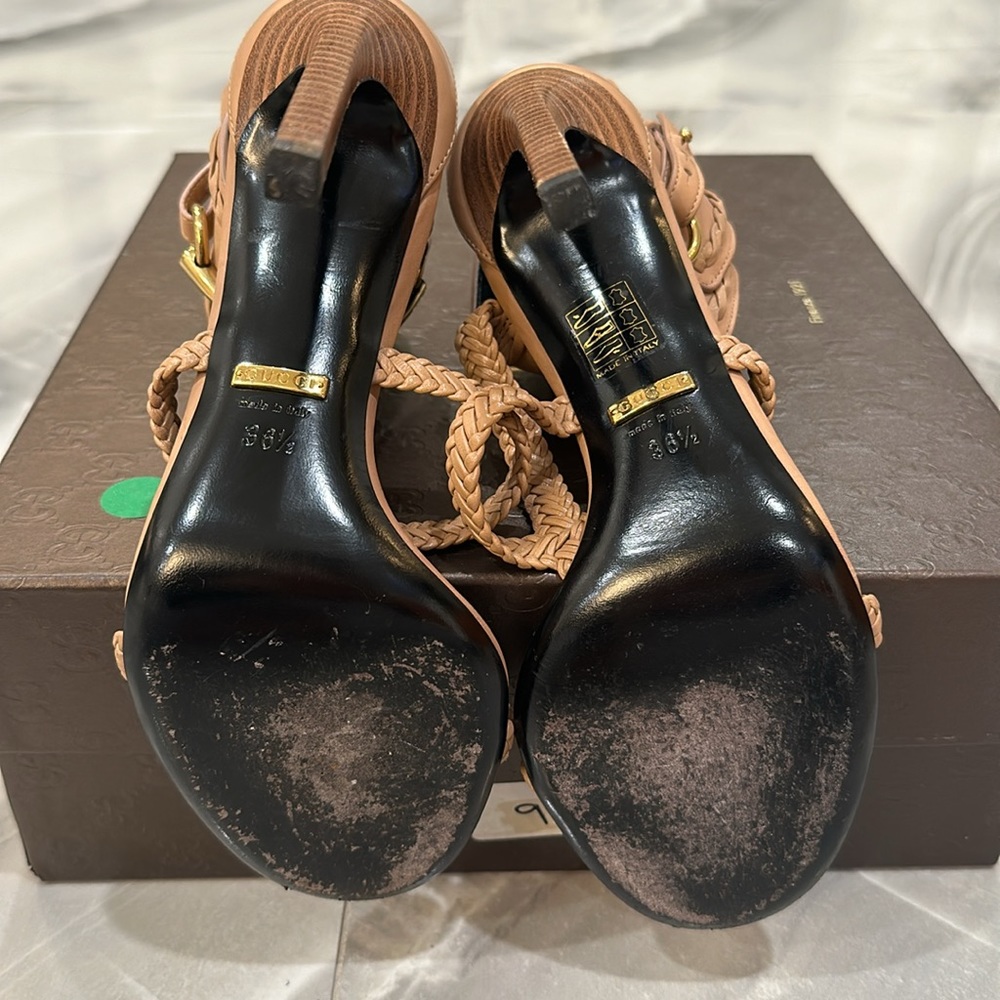 Gucci Ursula Ankle Strap Sandal. Size 36.5 - Picture 5 of 5